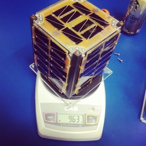 OSSI-1 weighs 963 grams