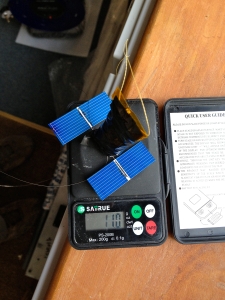 B-64 transmitter payload weighs just 11 grams - Credit Leo Bodnar M0XER